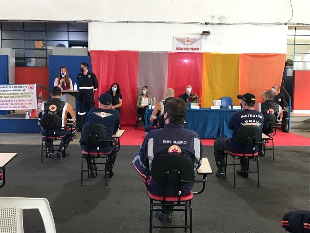 Samu Guarulhos forma pilotos de motolâncias de várias cidades do Estado