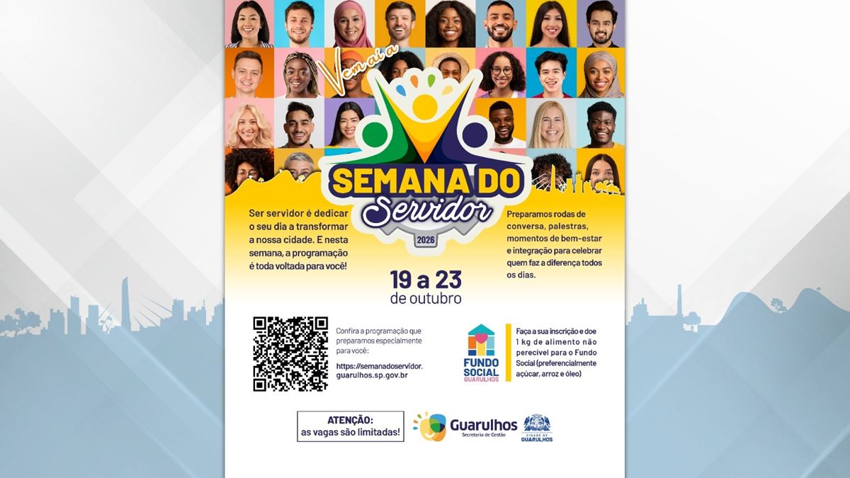 Prefeitura de Guarulhos realiza Semana do Servidor com programação diversificada