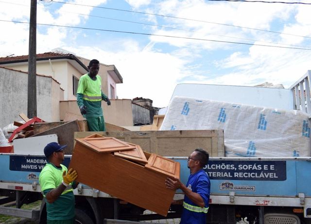 Cata-Tralha atende Jardim Paraventi e mais 18 bairros de Guarulhos no final de semana