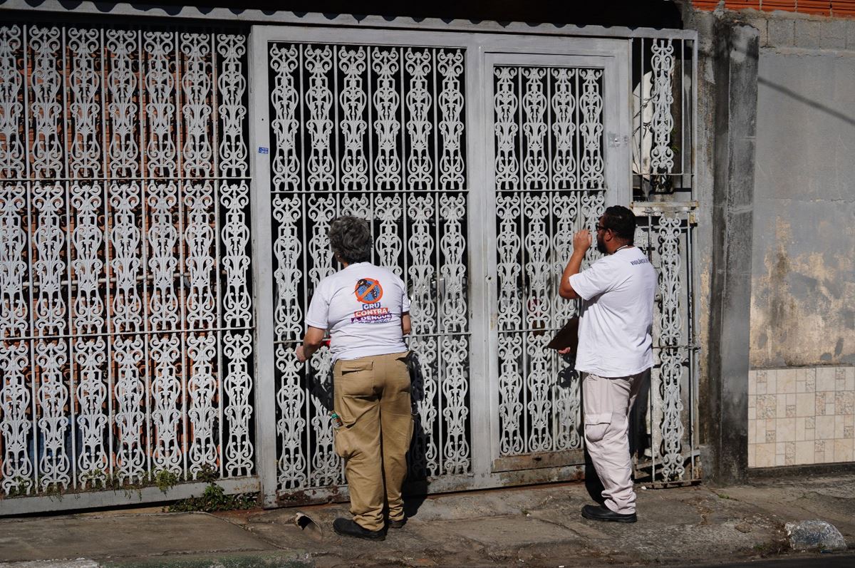 Agentes do CCZ percorrem 38 bairros de Guarulhos no combate ao Aedes aegypti