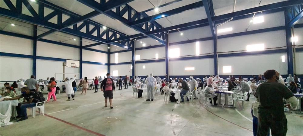 Menos de 5% dos testes de Covid-19 feitos no 2º mutirão em Guarulhos são positivos