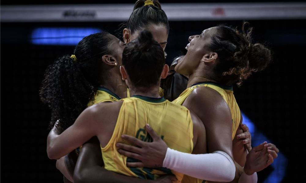 Liga das Nações: Brasil termina 1ª fase com vitória e enfrenta Japão