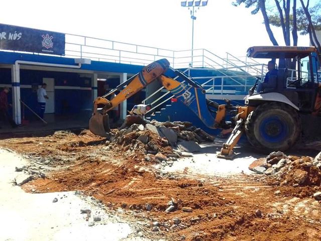 Proguaru inicia a reforma do estacionamento do Ginásio da Ponte Grande