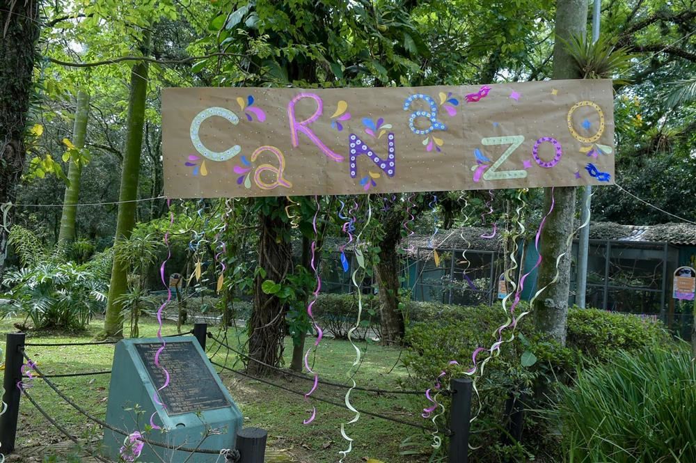 Carnaval é tema de atividades para crianças no Zoológico de Guarulho