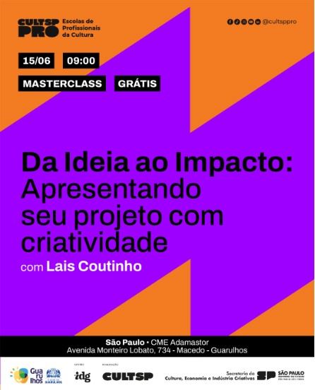 Prefeitura abre inscrições para oficina de apresentação de projetos