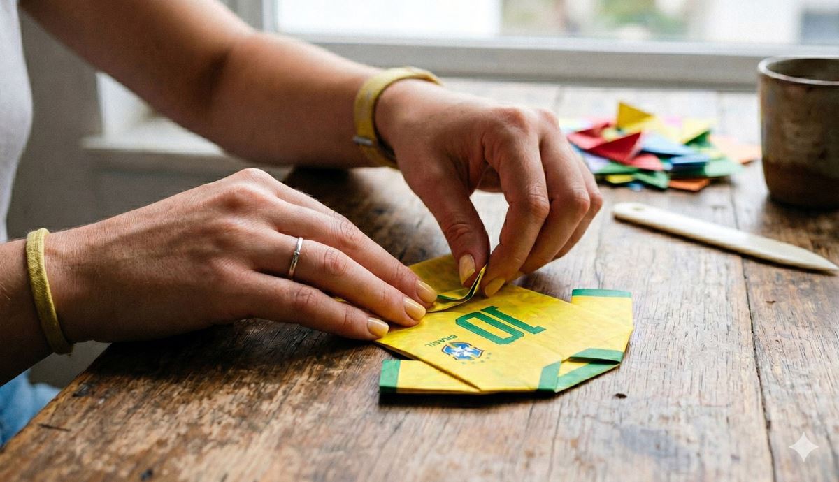 Bibliotecas de Guarulhos recebem oficina de origami inspirada na Copa do Mundo