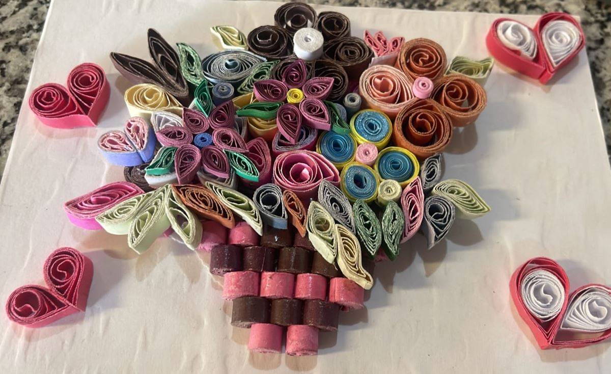Biblioteca Gracinda dos Anjos promove duas edições de oficinas de quilling junho