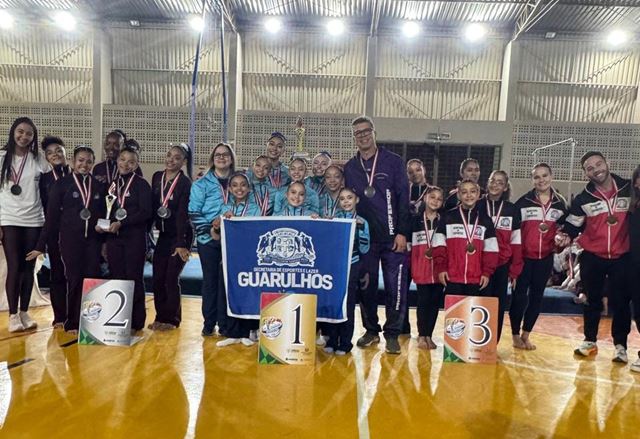 Ginástica artística de Guarulhos é campeã dos Jogos Abertos da Juventude