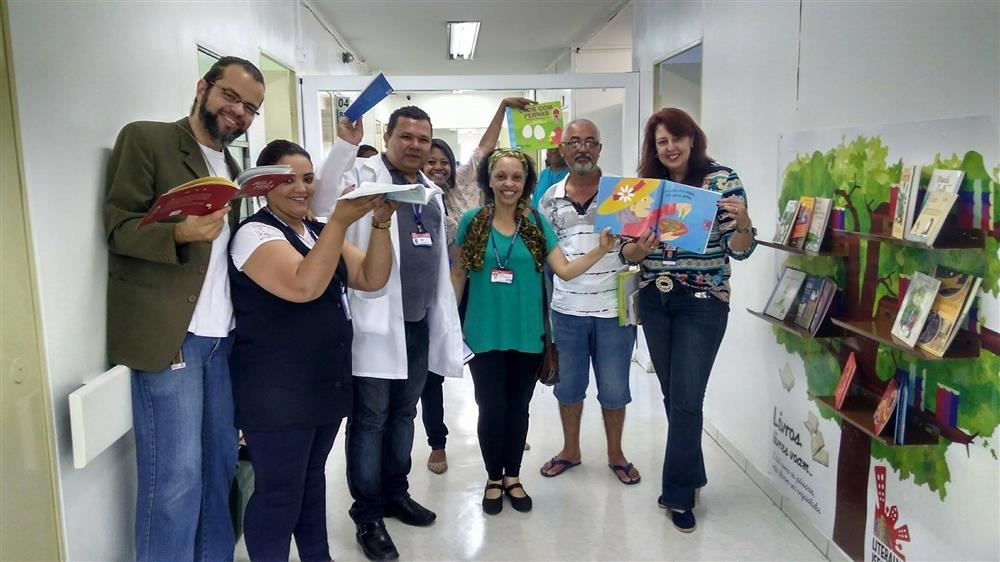 PA Dona Luiza ganha espaço de leitura “Livros Livres Voam”