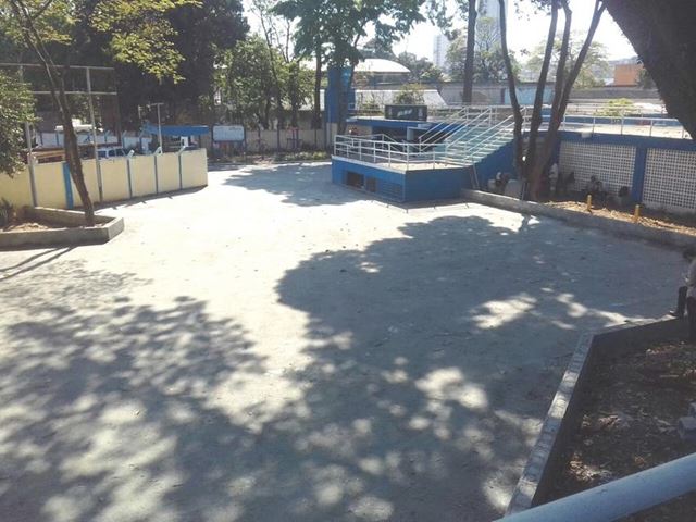 Proguaru finaliza reforma do estacionamento do Ginásio da Ponte Grande