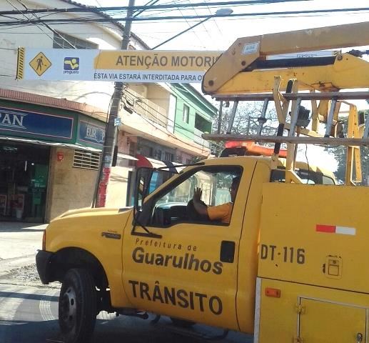 Rua Miguel Biondi é interditada para obras da Proguaru