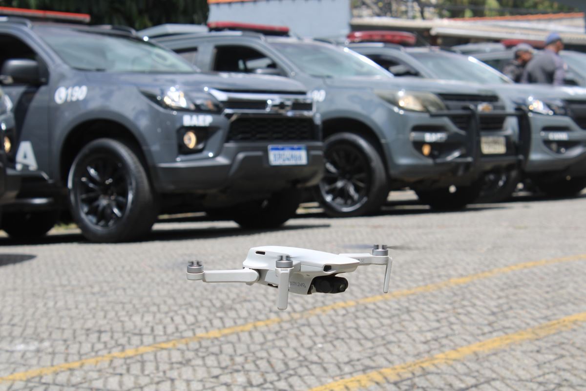 PM deflagra maior operação com uso de drones no estado de São Paulo
