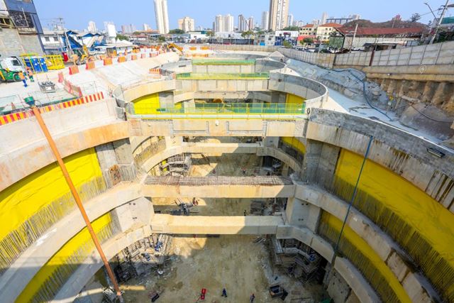 Governo de SP faz visita técnica a obras da Linha 2 –Verde na futura Estação Aricanduva