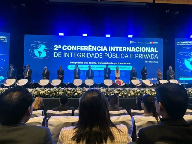 CGM de Guarulhos acompanha debates na 2ª Conferência Internacional de Integridade Pública