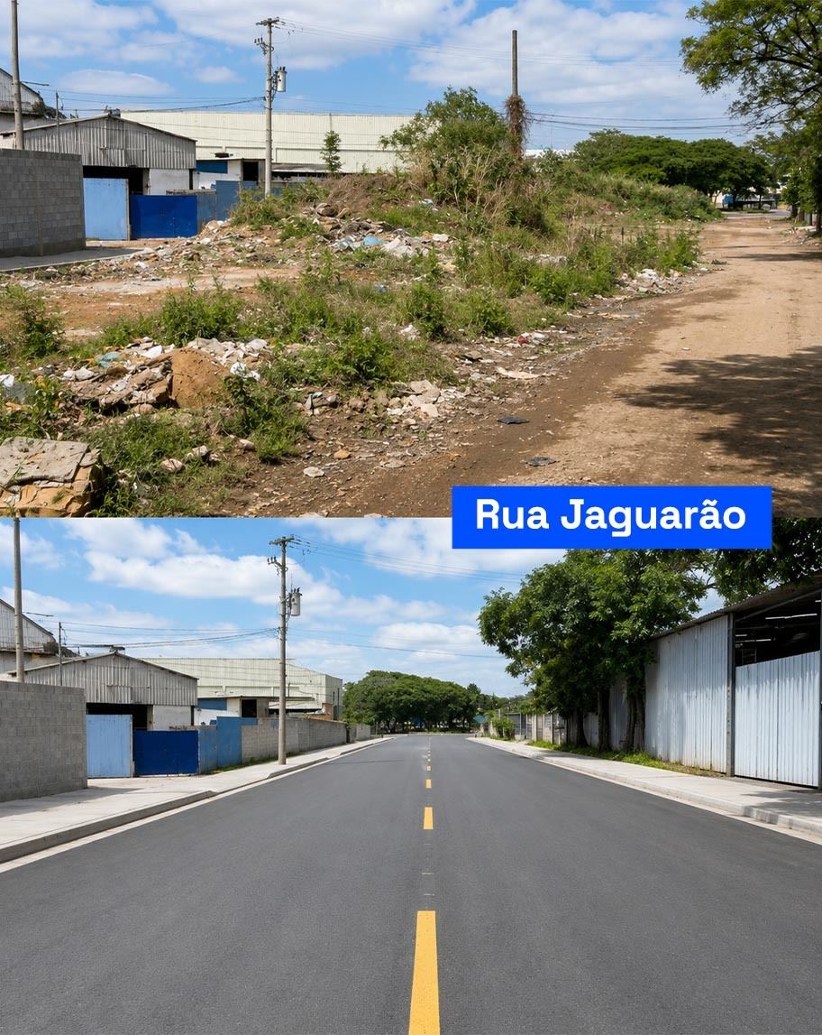 Guarulhos entrega pavimentação de oito ruas no Cidade Industrial Satélite