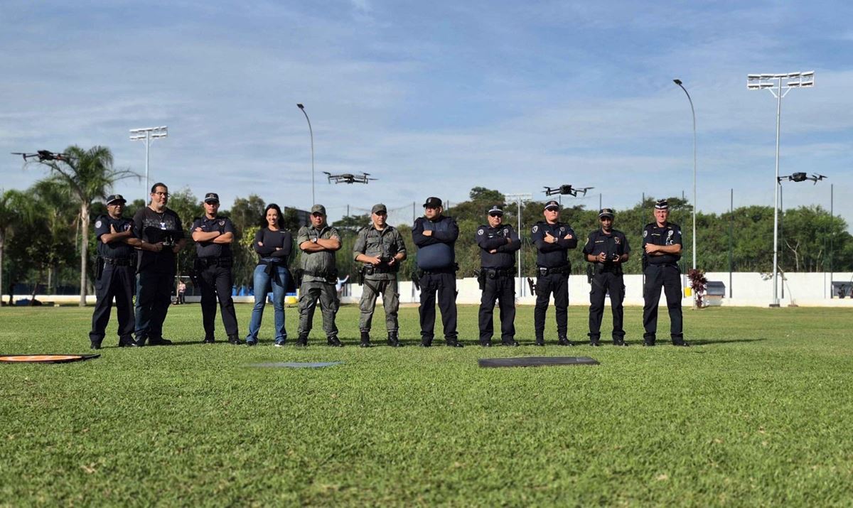 Guarulhos capacita primeira turma de operadores de drones da GCM