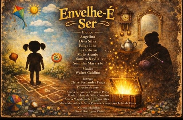 Espetáculo “Envelhe-É-Ser” leva a força da mulher madura ao palco do Teatro Padre Bento