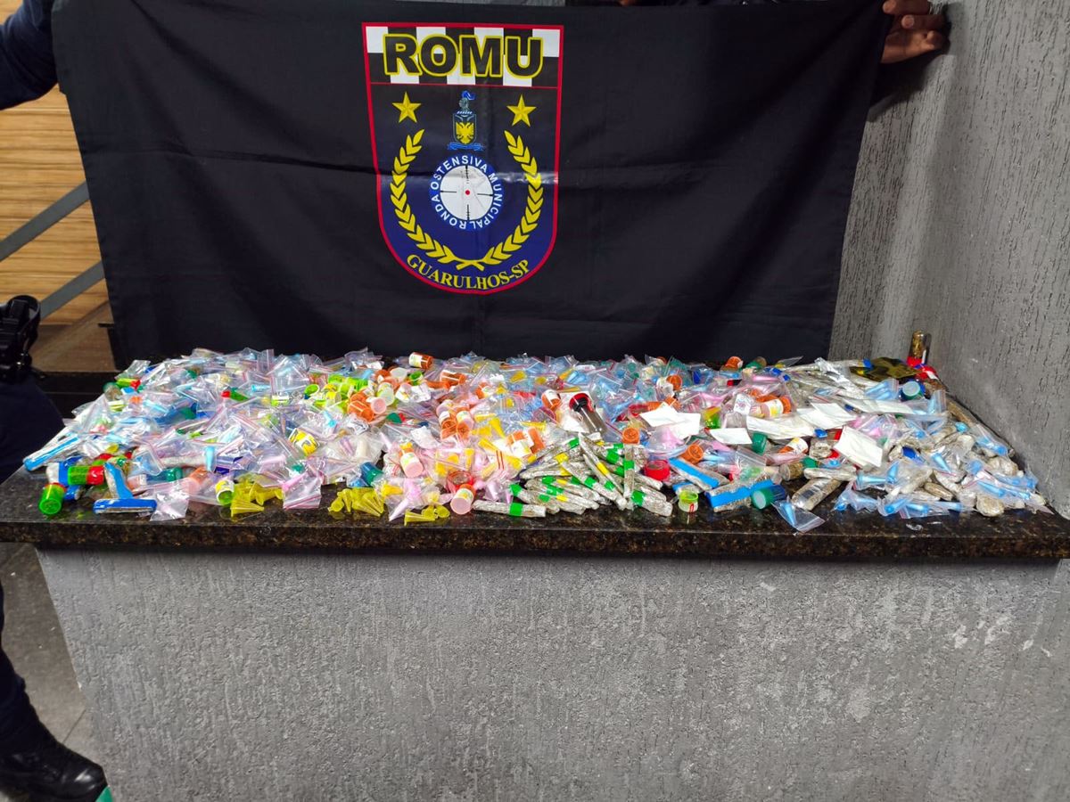 GCM prende traficantes e apreende 5,3 kg de entorpecentes em quatro ocorrências
