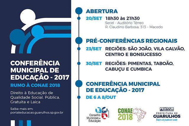 Prefeitura realiza chamamento para a Conferência Municipal de Educação 2017