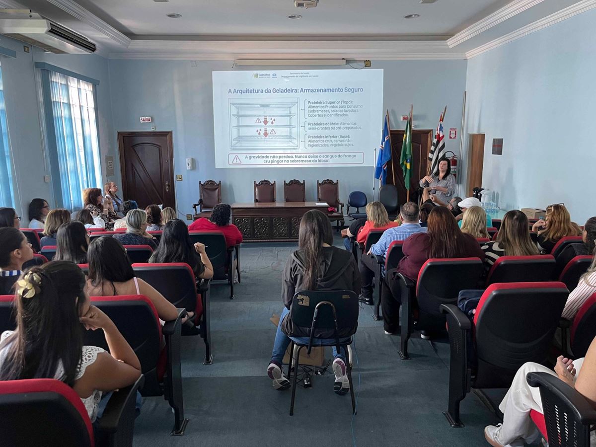 Guarulhos capacita ILPIs e reforça boas práticas para segurança alimentar de idosos