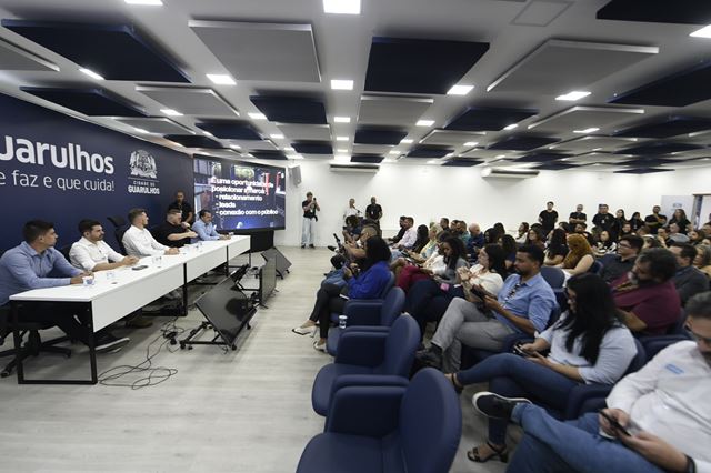Prefeitura realiza lançamento da Feira do Estudante de Guarulhos 2026 em evento no Paço Municipal