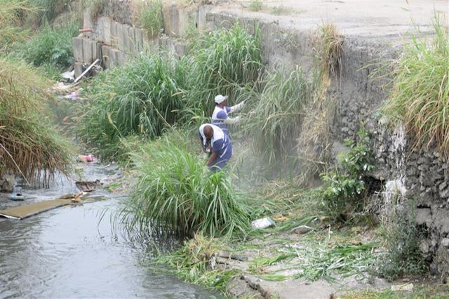 Prefeitura leva serviços de limpeza e revitalização à região do Pimentas