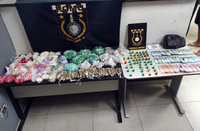GCM de Guarulhos prende 10 traficantes e apreende 10,9 kg de drogas em uma semana