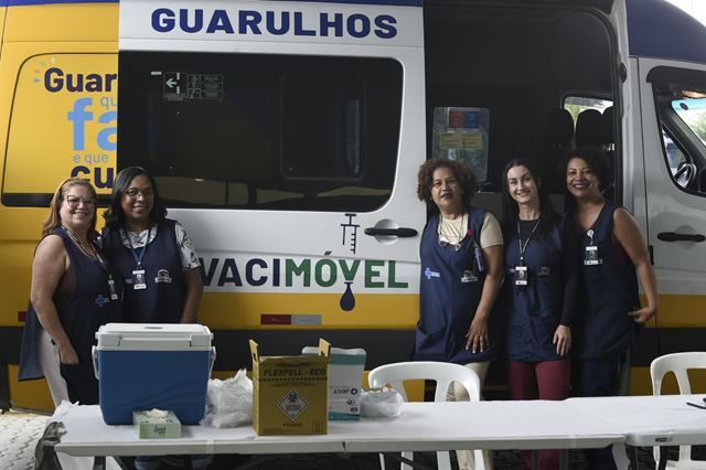 Vacimóvel atende no Taboão para ampliar o acesso à vacinação em Guarulhos