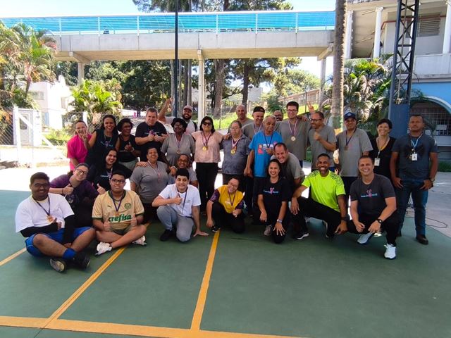 Representantes da Subsecretaria de Acessibilidade vencem torneio de dominó da 1ª etapa do Cerag