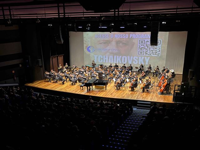 Orquestras de Guarulhos iniciam temporada 2026 em concerto com composições de Tchaikovski no Adamastor