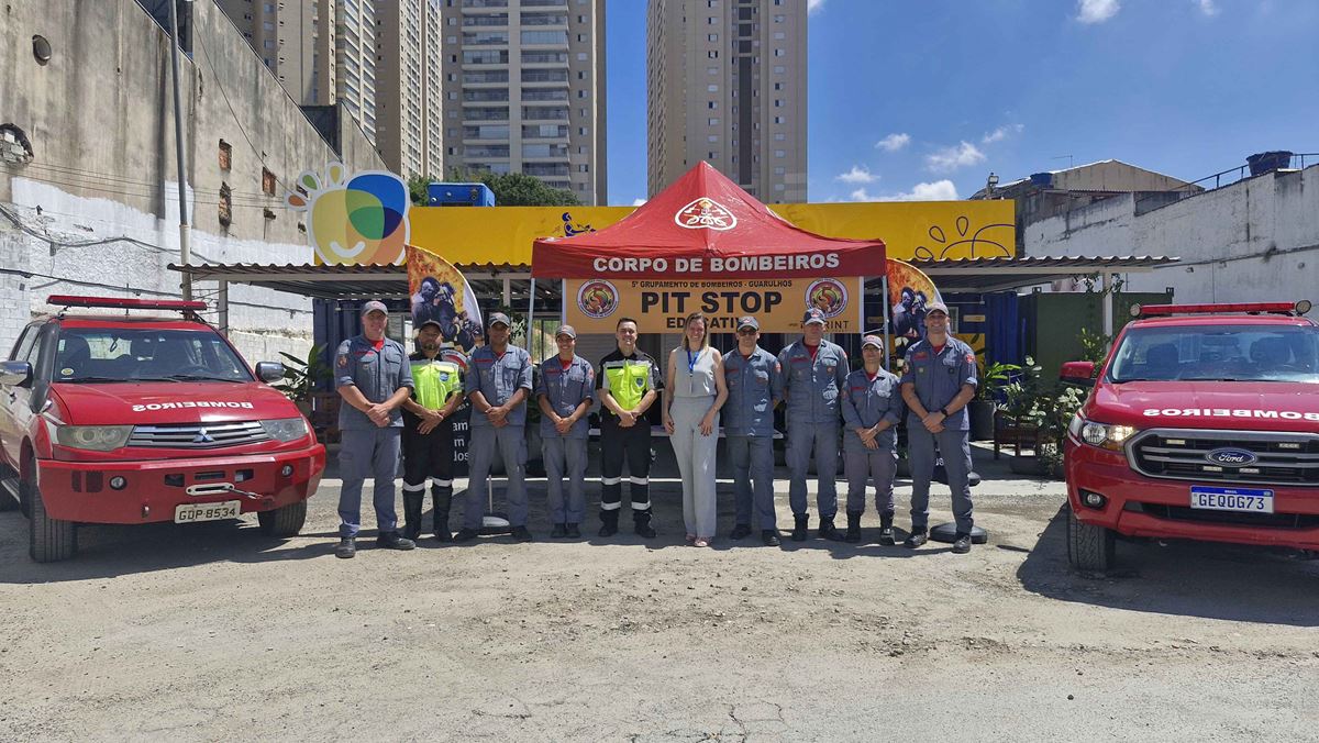 Espaço Motoboy recebe profissionais da categoria para atividade sobre segurança no trânsito