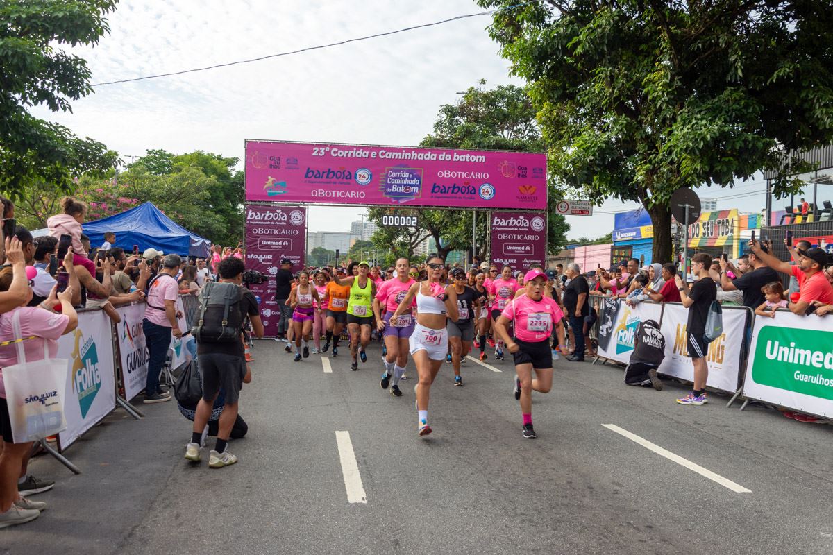 Corrida e Caminhada do Batom inicia a entrega de kits nesta quinta-feira