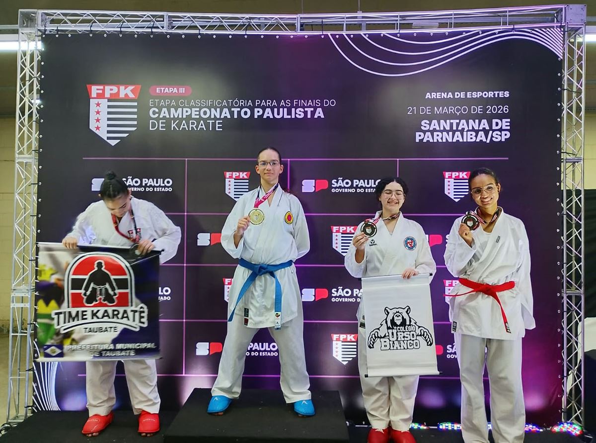 Caratecas de Guarulhos garantem seis medalhas no fim de semana