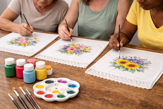 Aulas de artesanato e de empreendedorismo estão na programação das Casas da Mulher