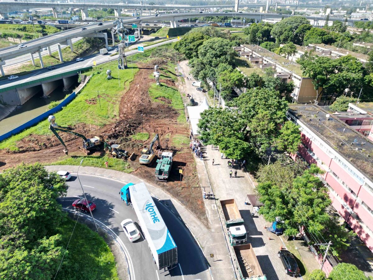 Prefeitura de Guarulhos inicia a construção do primeiro viaduto interno que ligará Cecap com a Via Dutra