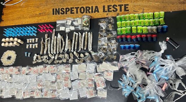GCM prende quatro traficantes e apreende 1,6 kg de entorpecentes no fim de semana