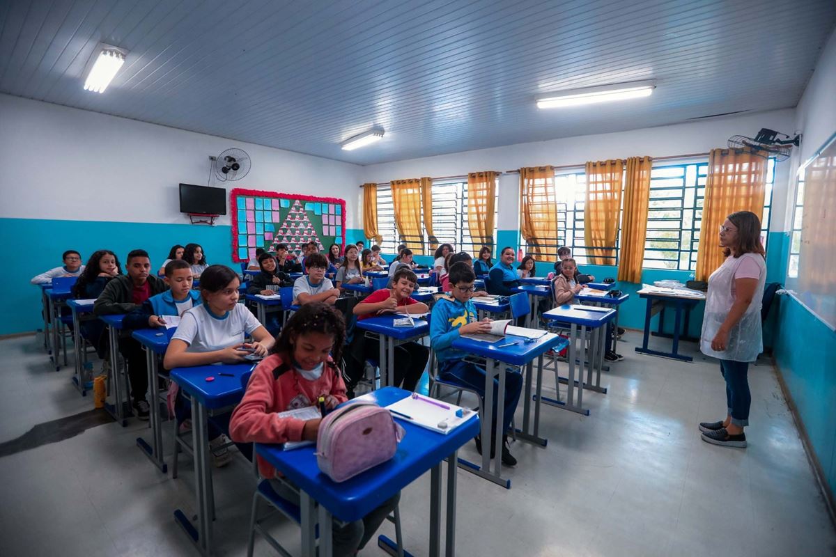 Guarulhos alcança maior avanço de estudantes dos 5.ºs anos na prova do Saresp