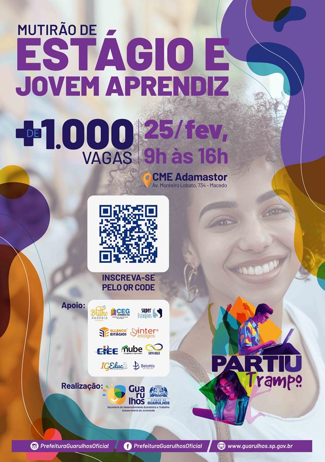 Inscreva-se para o Mutirão Volta às Aulas com mais de 1.000 vagas de estágios e Jovem Aprendiz
