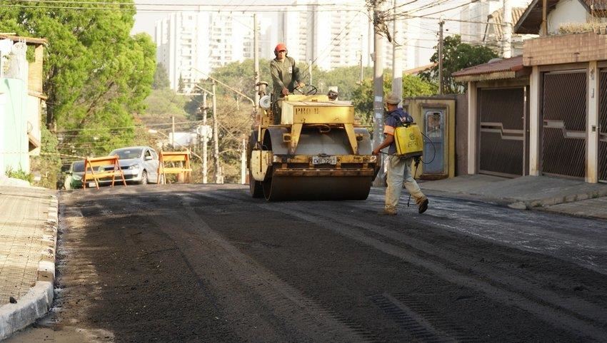 Proguaru já recapeou mais de 84 mil metros quadrados de ruas e avenidas