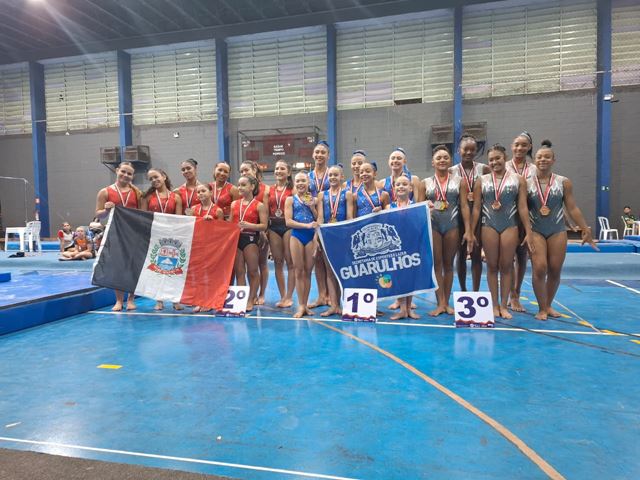 Guarulhos leva título na ginástica e conquista 14 medalhas no primeiro dia dos Jogos Abertos