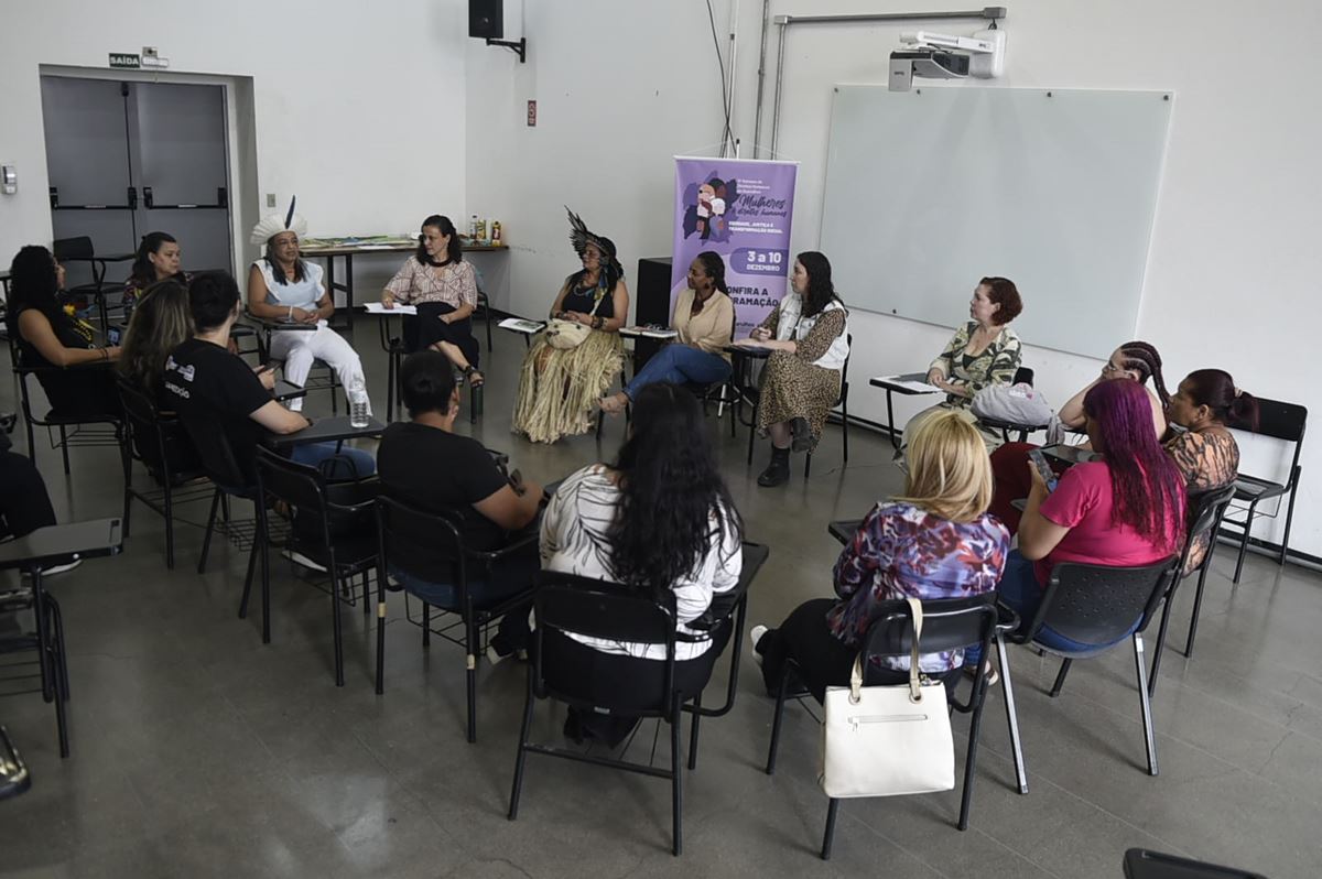 Mulheres indígenas compartilham saberes em roda de conversa sobre insegurança alimentar