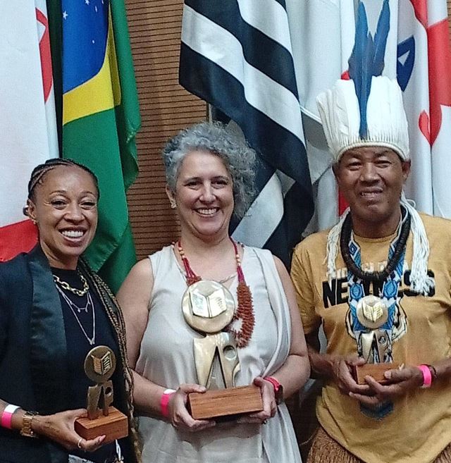 Liderança indígena de Guarulhos recebe prêmio humanitário da OAB-SP