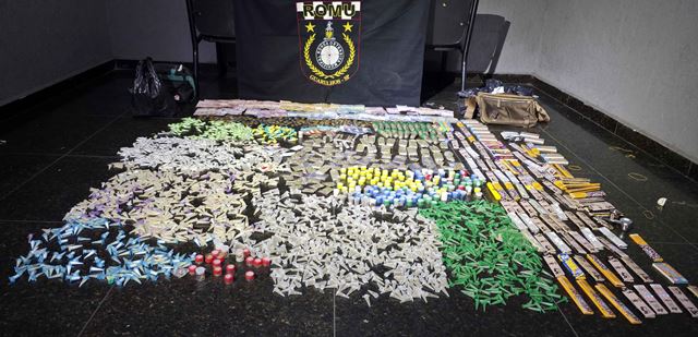 GCM prende quatro envolvidos no tráfico e apreende 8,7 kg de drogas
