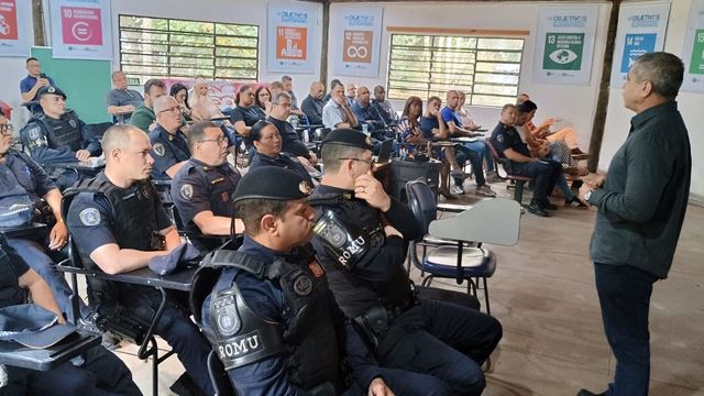 GCM realiza palestras na 5ª Semana de Direitos Humanos
