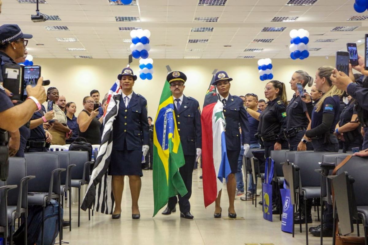 GCM representa Guarulhos em encontro estadual de guardas femininas