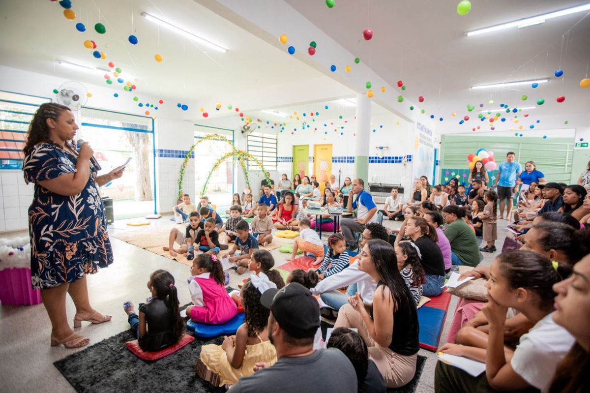 EPG Marlene Aparecida celebra encerramento de projeto e rito de passagem para o ensino fundamental