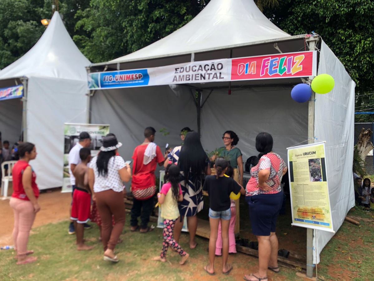Prefeitura doa 350 mudas de árvores ao evento “Dia Feliz” da FIG-Unimesp
