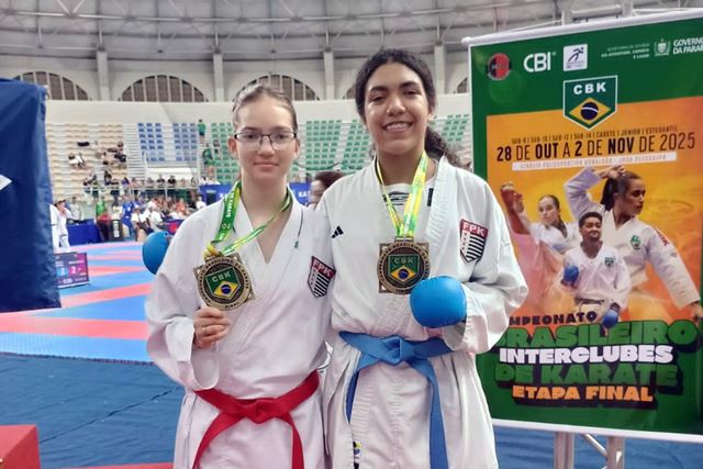 Alunos dos CEUs de Guarulhos conquistam medalhas em campeonato de karatê na Paraíba