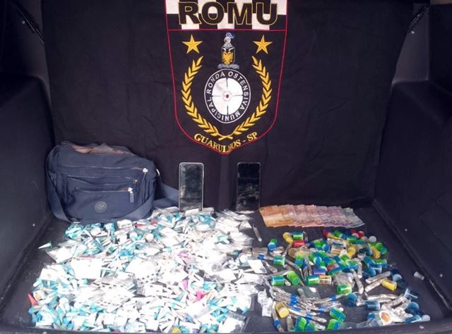 GCM de Guarulhos prende dois traficantes e recolhe mais de 5 kg de drogas