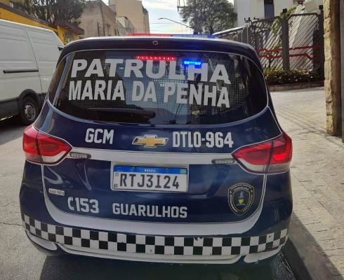 GCM protege mulher e prende agressor por descumprimento de medida protetiva